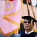 Michigan faculty leads a flag procession before Spring Commencement on Saturday, May 4. Daniel Brenner I AnnArbor.com